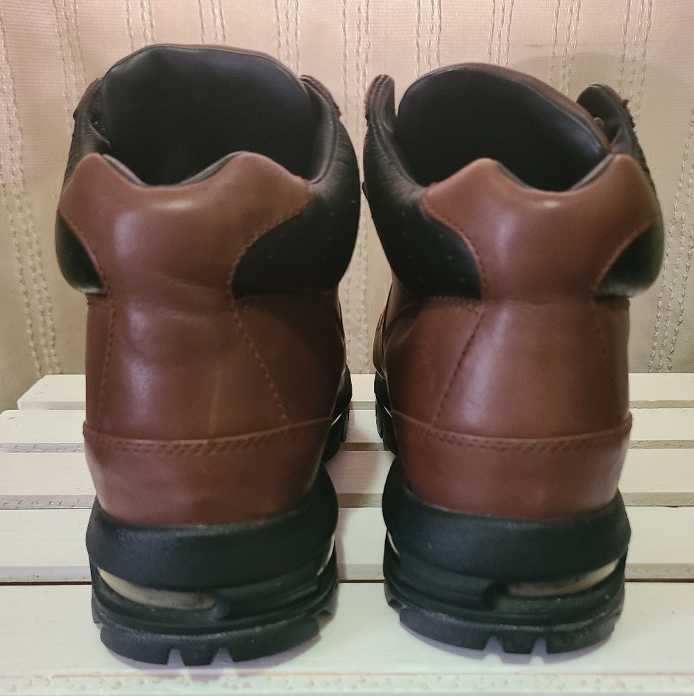 NIKE AIR MAX GOADOME BROWN LEATHER ACG BOOTS SIZE 11 - Picture 8 of 16